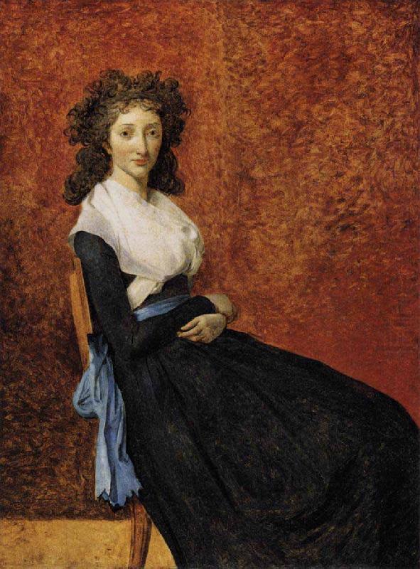 Jacques-Louis David Portrait of Madame Marie Louise Trudaine china oil painting image